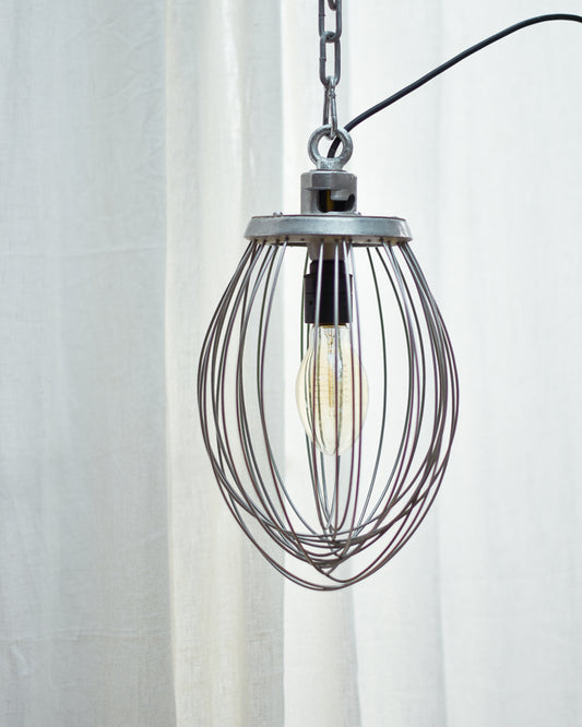 Industrial Hanging Ceiling Pendant Light (Balloon Beater Whisk)
