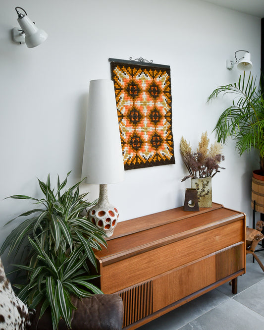 Norwegian Wool Tapestry Wall Hanging