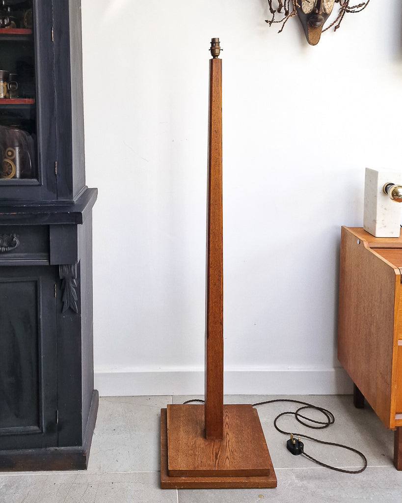 Art Deco Standard Floor Lamp inc. Shade