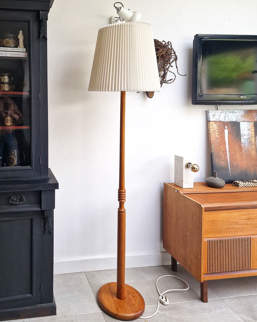 Mid Century Standard Floor Lamp inc. Shade
