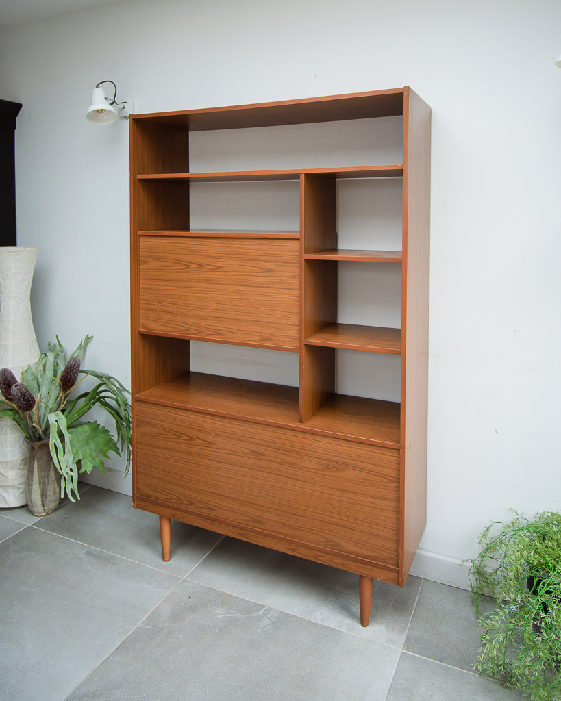 Mid Century Bookcase / Room Divider