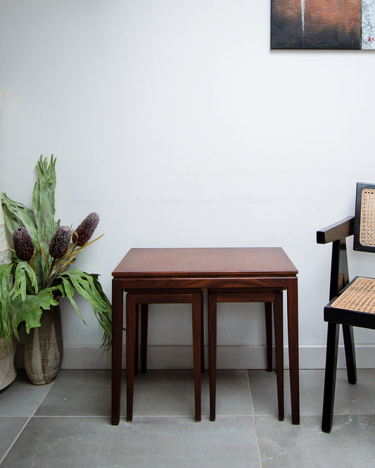 Teak Nesting Tables Robert Heritage