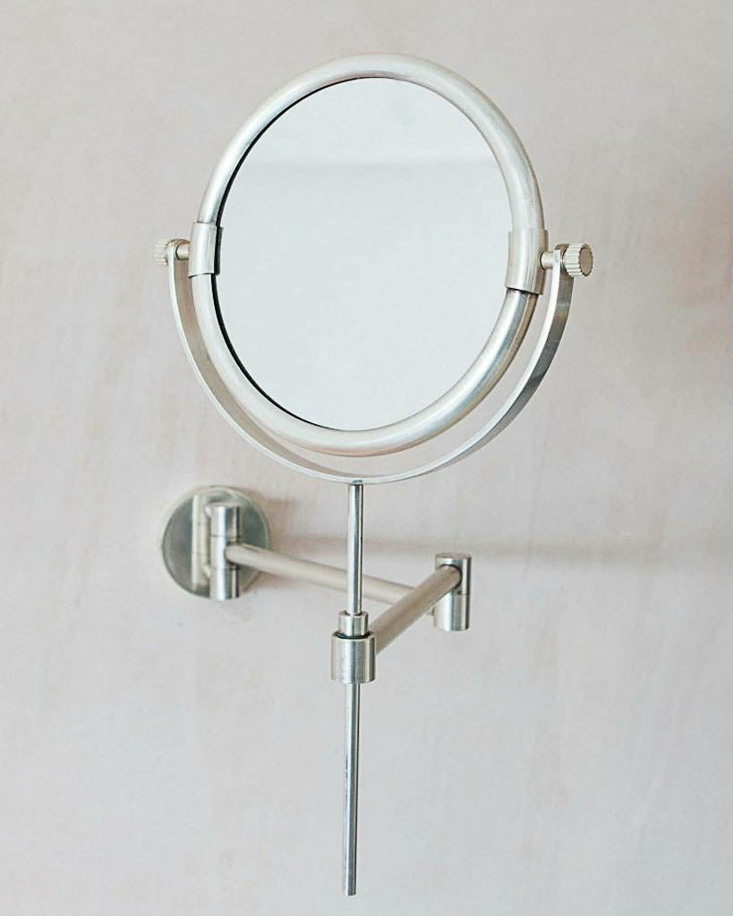Antique Silver Extension Bathroom Mirror