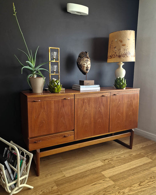 Mid Century Teak Sideboard / Cocktail Cabinet