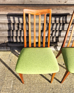 Mid Century Teak Dining Table & Chairs (x 4)