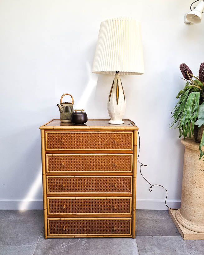 Mid Century American Table Lamp (inc. Shade)