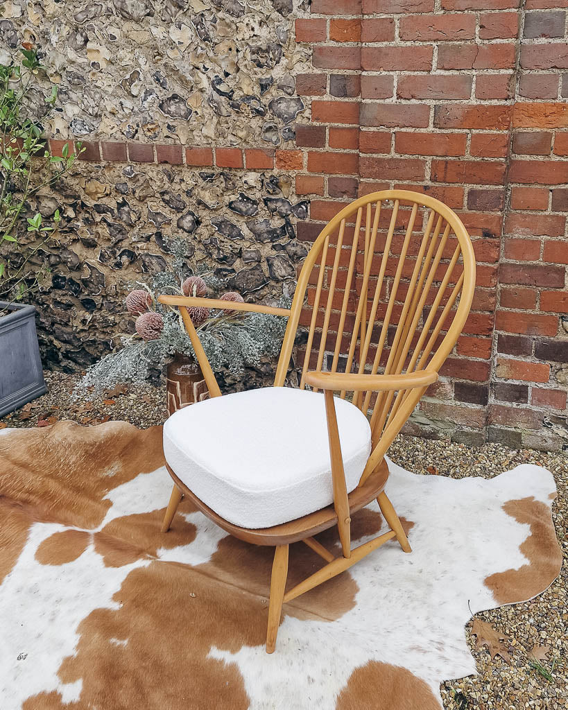 Mid Century Ercol No 317 Grandfather Armchair
