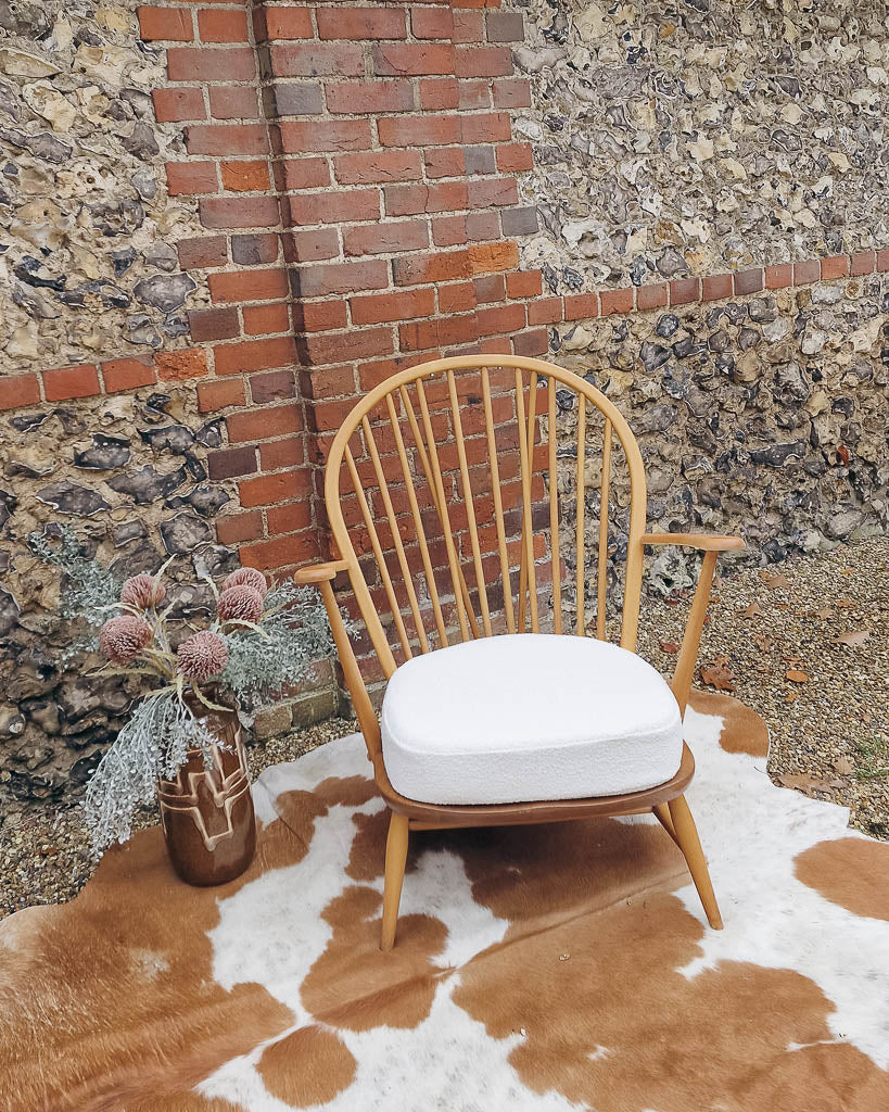 Mid Century Ercol No 317 Grandfather Armchair