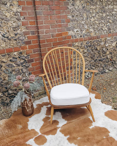 Mid Century Ercol No 317 Grandfather Armchair