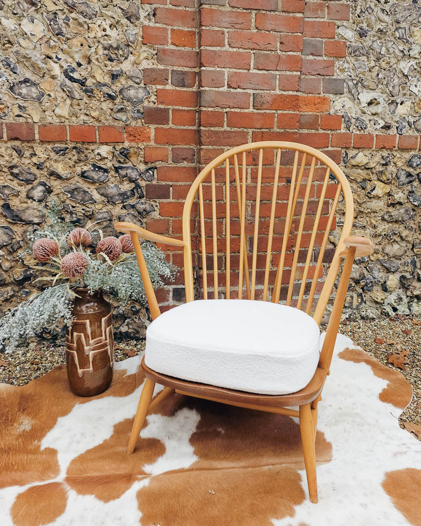 Mid Century Ercol No 317 Grandfather Armchair