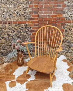 Mid Century Ercol No 317 Grandfather Armchair
