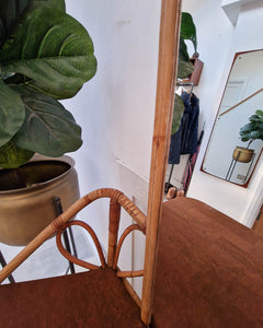 Mid Century French Bamboo Dressing Table