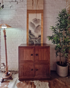 Mid Century LP Vinyl Record Unit / Cabinet (12")