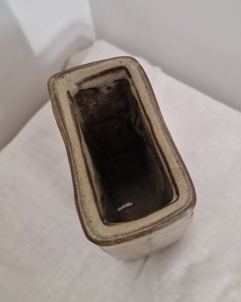 Mid Century Brutalist Studio Pottery Vase