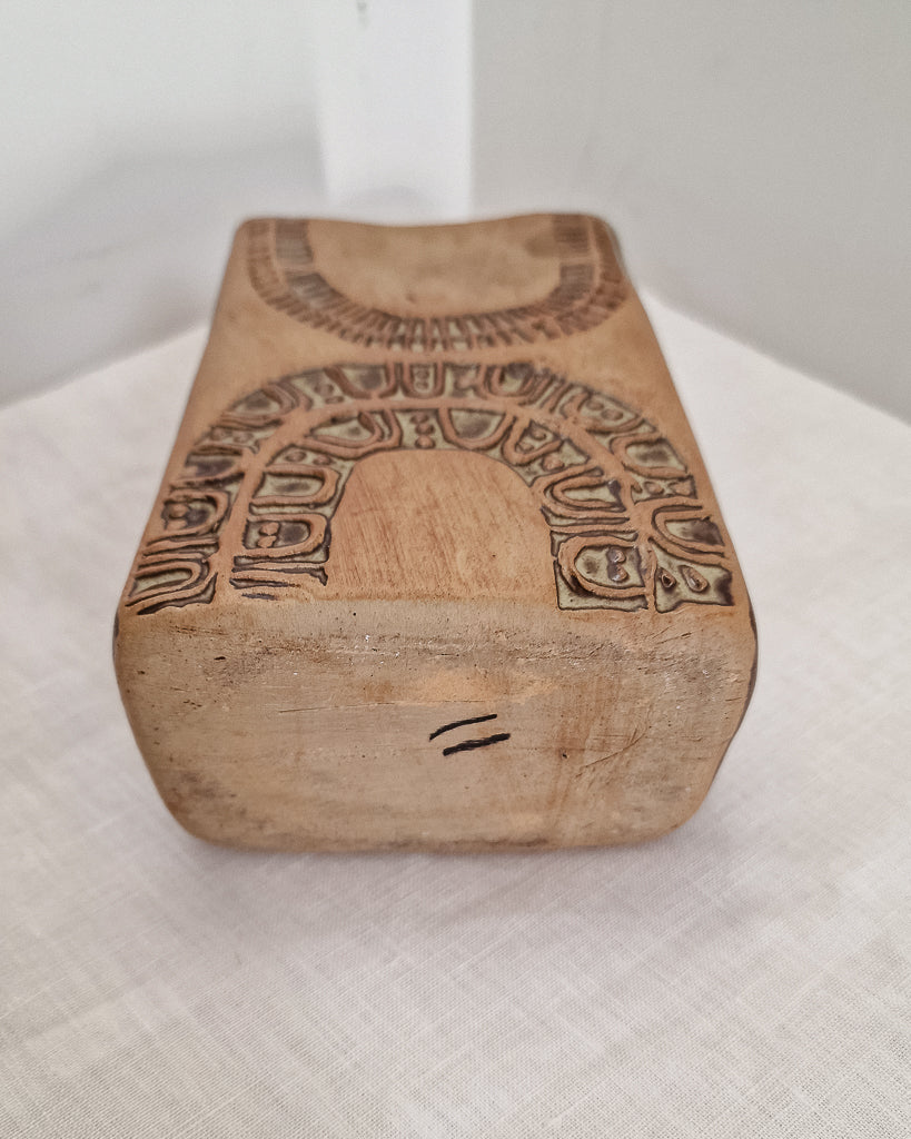 Mid Century Brutalist Studio Pottery Vase