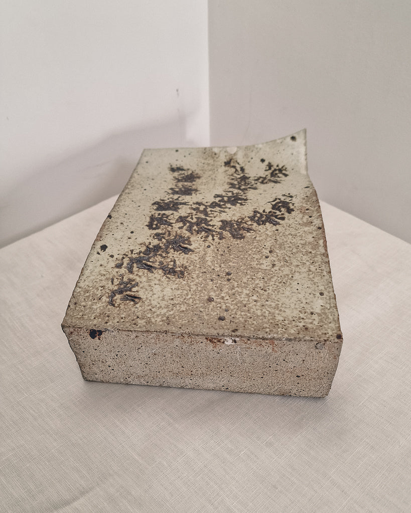 Mid Century Studio Brutalist Pottery Vase