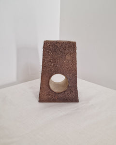 Mid Century Brutalist Studio Pottery Vase
