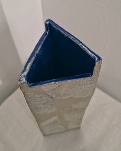 Mid Century Studio Brutalist Pottery Vase