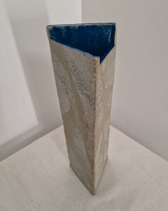 Mid Century Studio Brutalist Pottery Vase