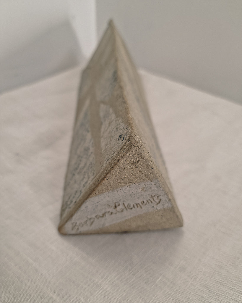 Mid Century Studio Brutalist Pottery Vase