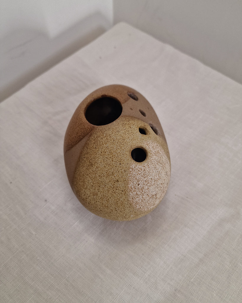 Mid Century Pebble Studio (Potpourri) Pottery Vase