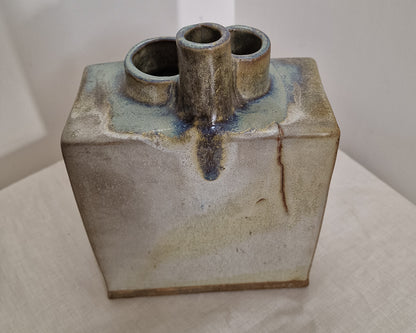 Mid Century Studio Brutalist Pottery Vase