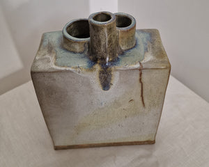 Mid Century Studio Brutalist Pottery Vase