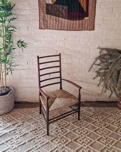 Arts & Craft Low Fireside Liberty & Co Chair & Stool