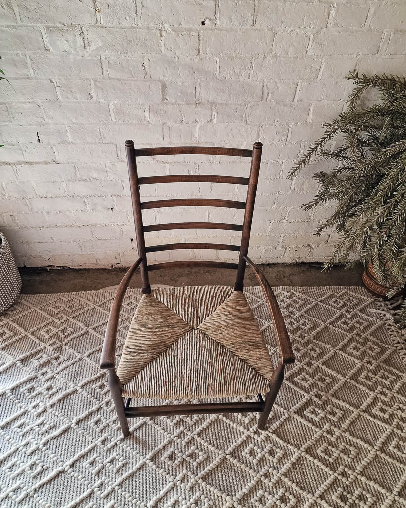 Arts & Craft Low Fireside Liberty & Co Chair & Stool