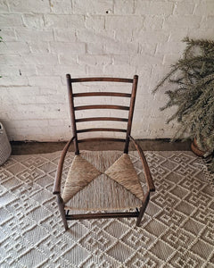 Arts & Craft Low Fireside Liberty & Co Chair & Stool