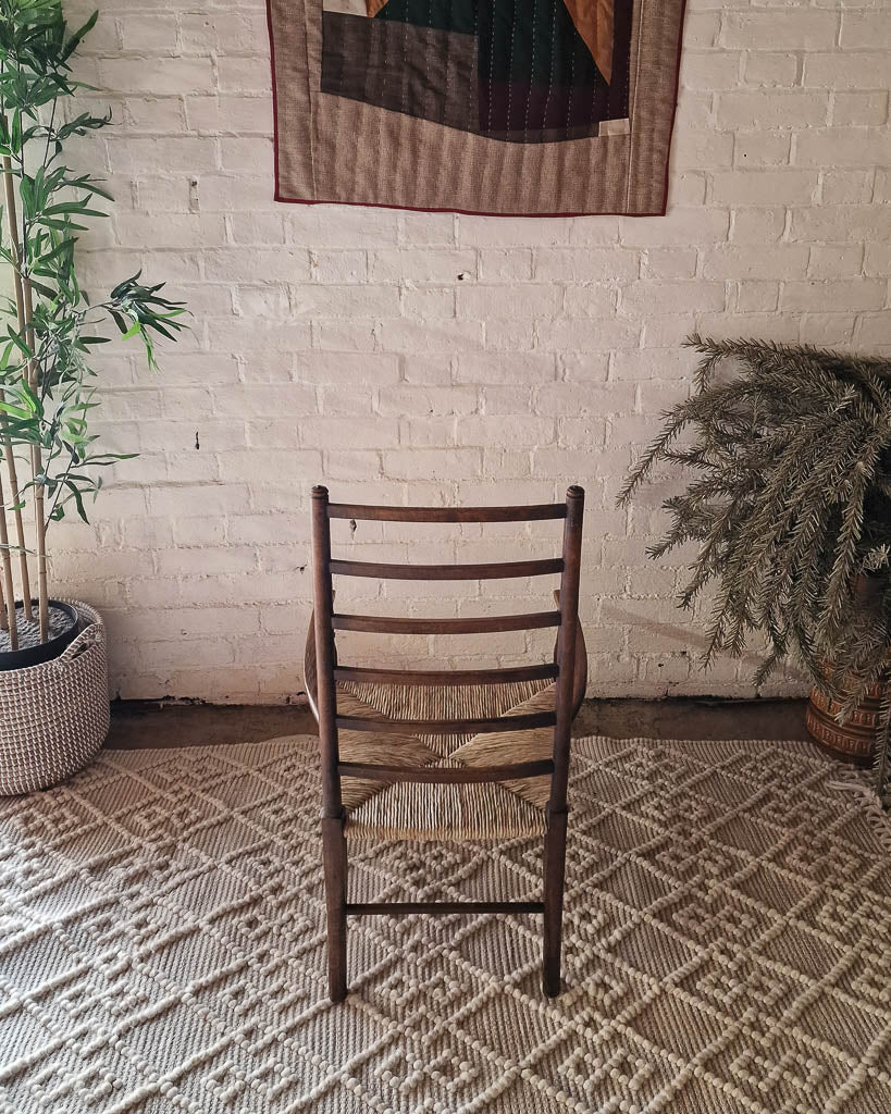 Arts & Craft Low Fireside Liberty & Co Chair & Stool