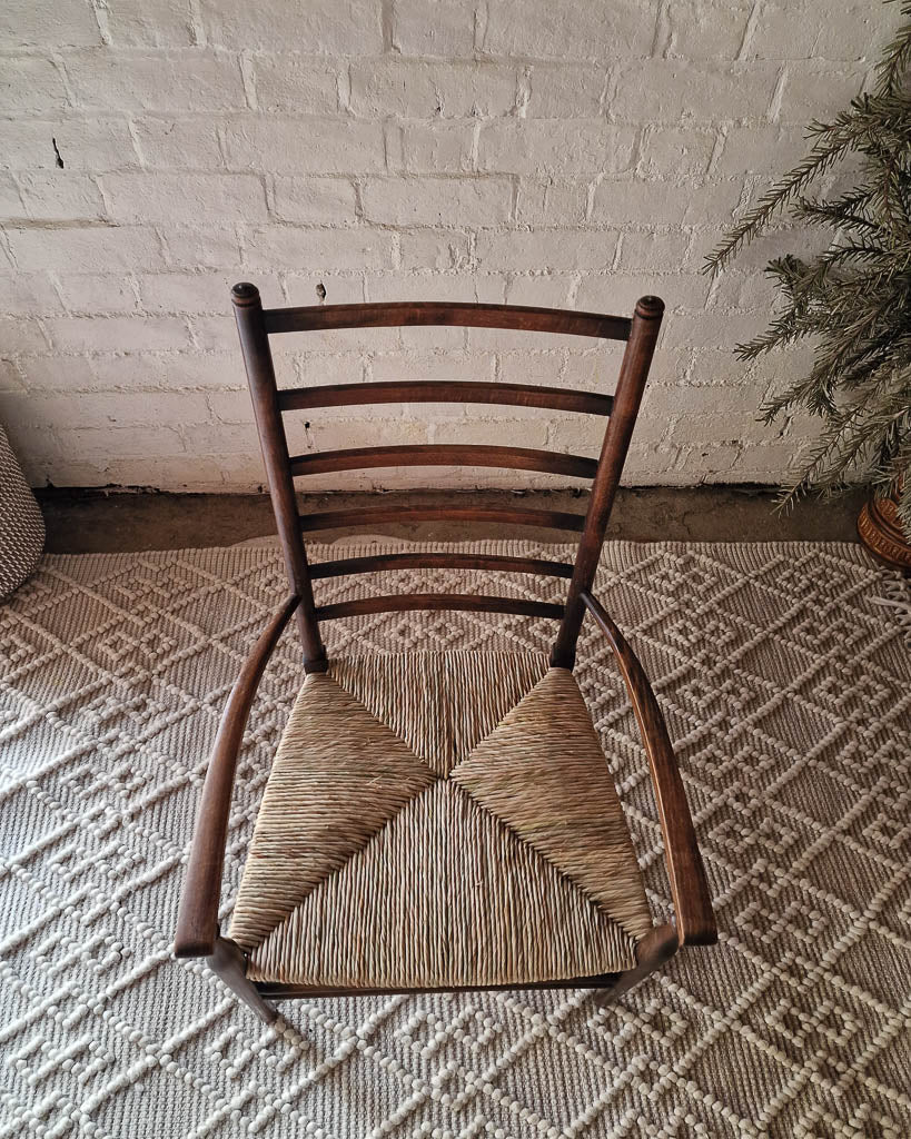 Arts & Craft Low Fireside Liberty & Co Chair & Stool