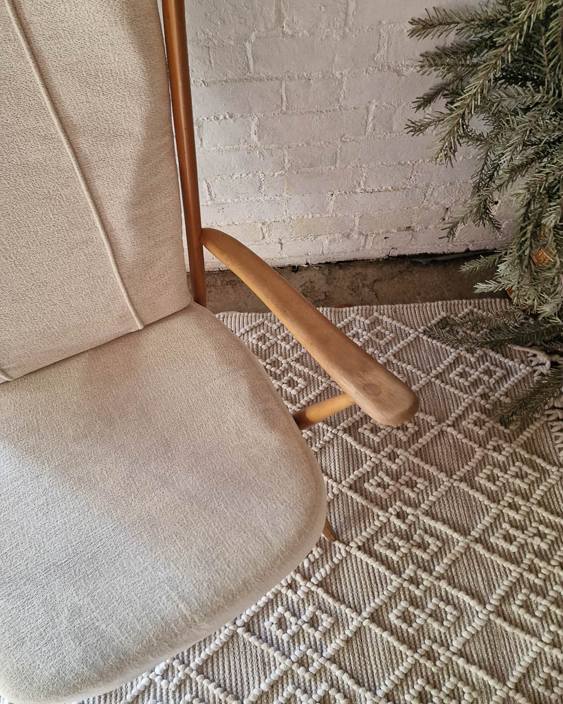 Pair Mid Century Ercol No 835 Evergreen Armchair