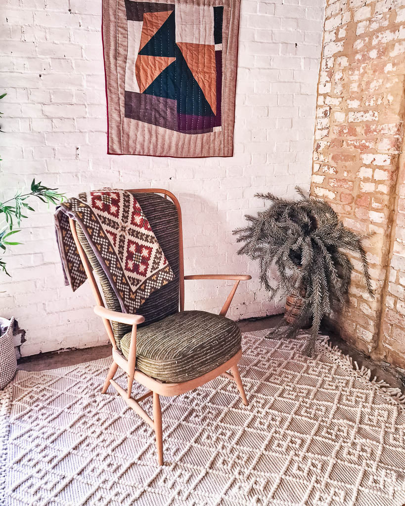 Mid Century Ercol No 478 Evergreen Armchair