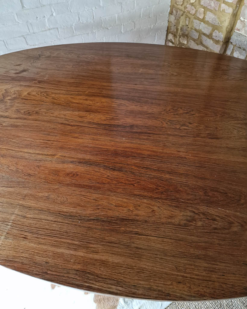 Mid Century Rosewood & Afromosia Dining Table & Four Chairs