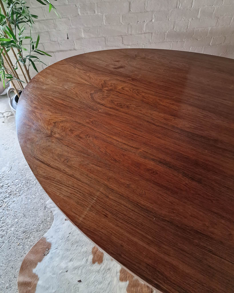 Mid Century Rosewood & Afromosia Dining Table & Four Chairs