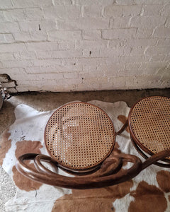 Thonet No.18 Bentwood & Cane Chairs (Pair)