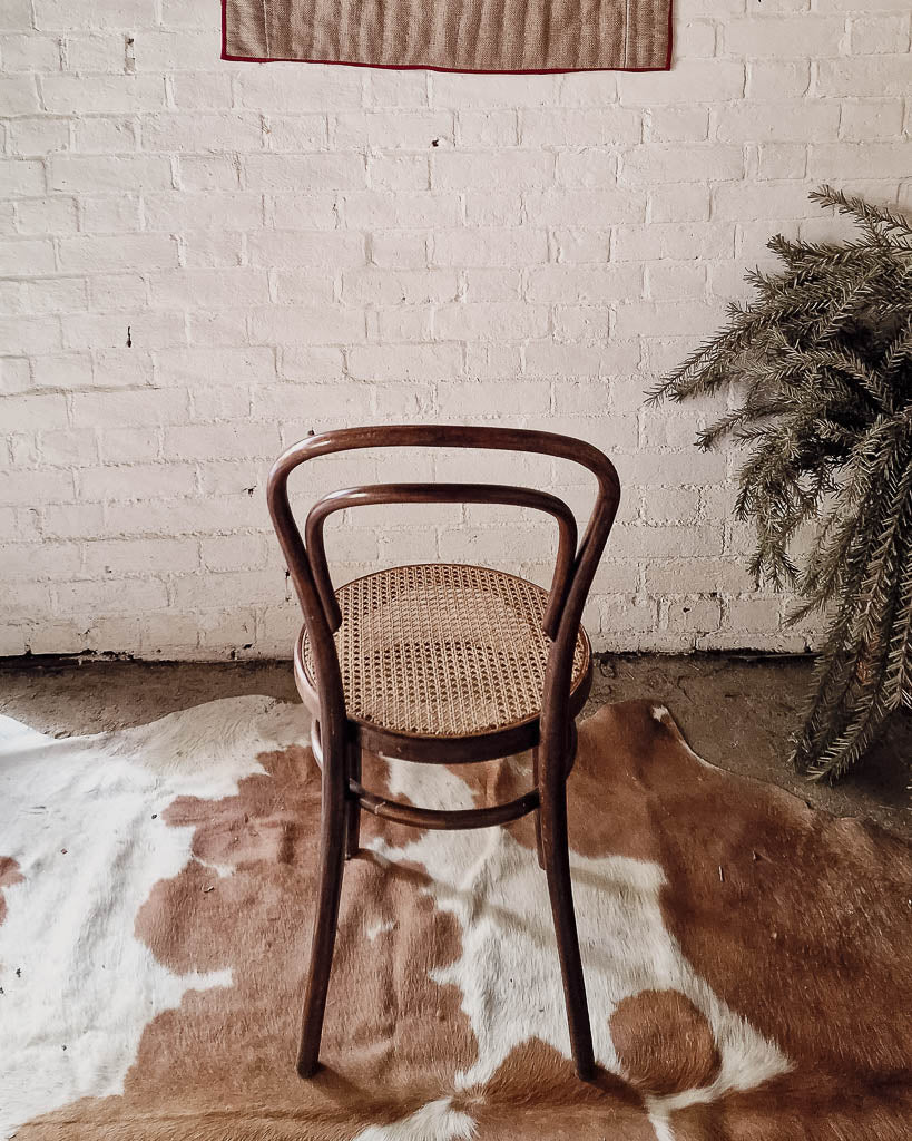 Thonet No.18 Bentwood & Cane Chairs (Pair)