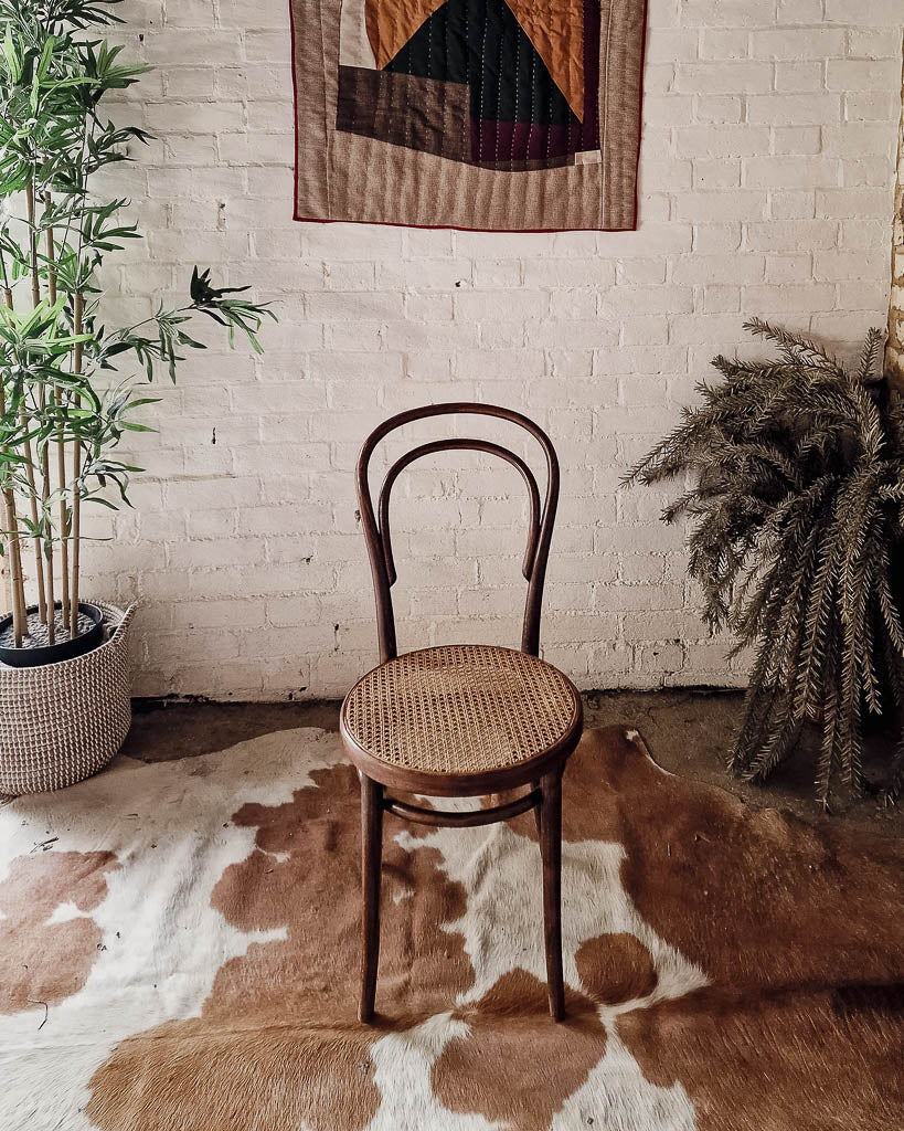 Thonet No.18 Bentwood & Cane Chairs (Pair)