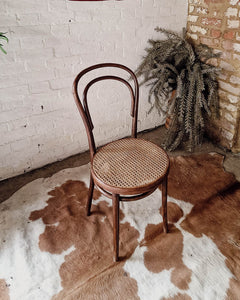 Thonet No.18 Bentwood & Cane Chairs (Pair)