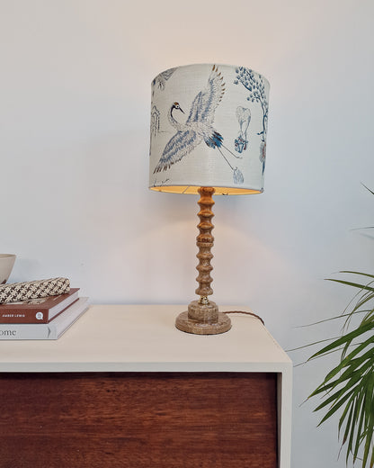 Mid Century Scandinavian Onxy Table Lamp