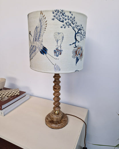Mid Century Scandinavian Onxy Table Lamp
