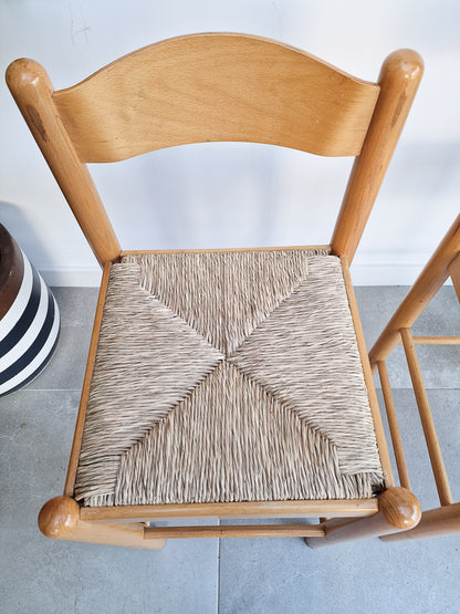Mid Century Habitat Kitchen / Bar Stools (Pair)