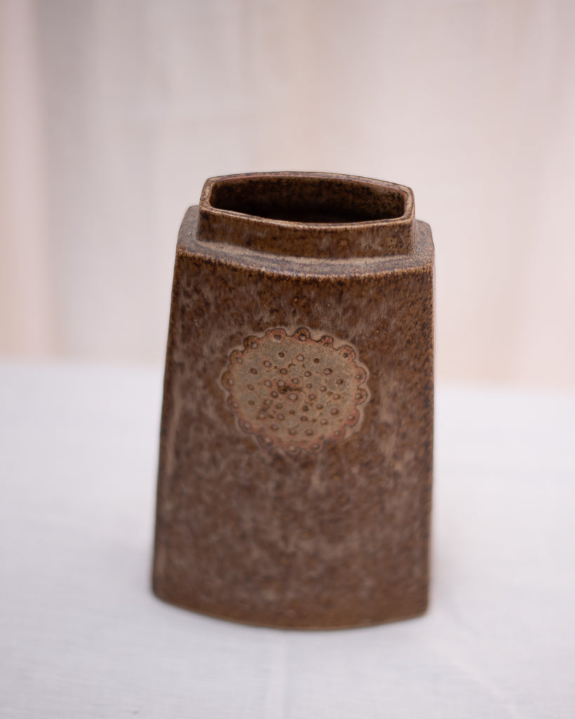 Mid Century Cornish Studio Pottery Vase