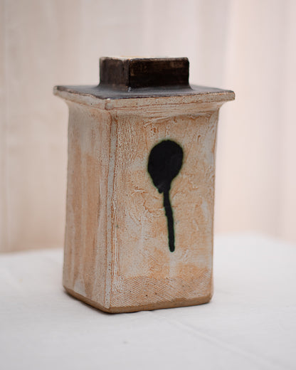 Mid Century Studio Ceramic Pottery Vase Set