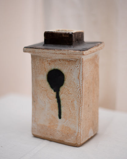 Mid Century Studio Ceramic Pottery Vase Set