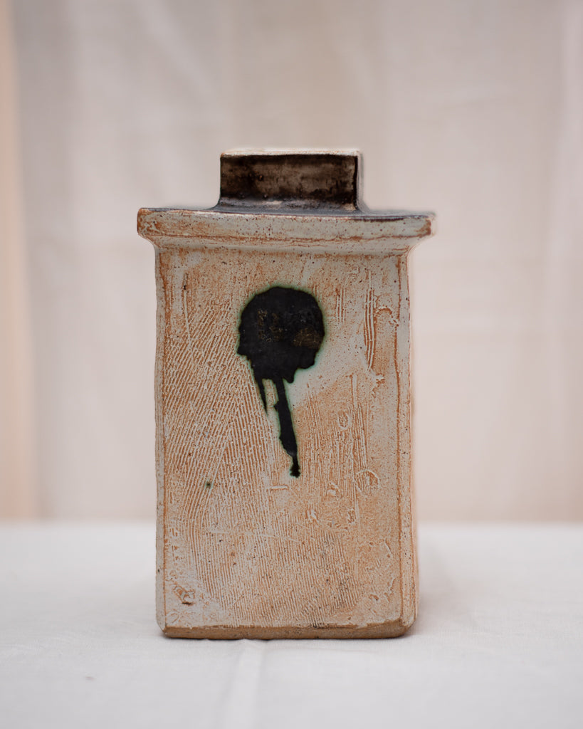 Mid Century Studio Ceramic Pottery Vase Set