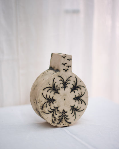 Mid Century Studio Ceramic Pottery Vase Set