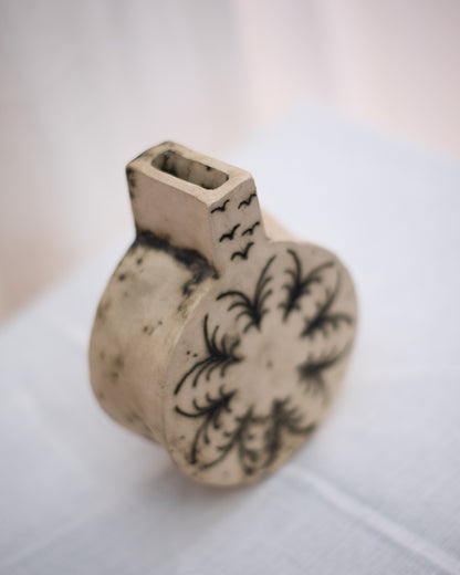 Mid Century Studio Ceramic Pottery Vase Set
