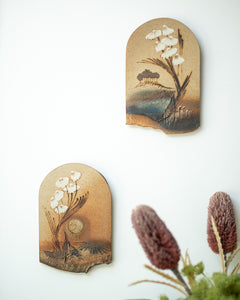 Mid Century Ceramic Decorative Tile Plaque / Wall Art Set Paul Gooderham